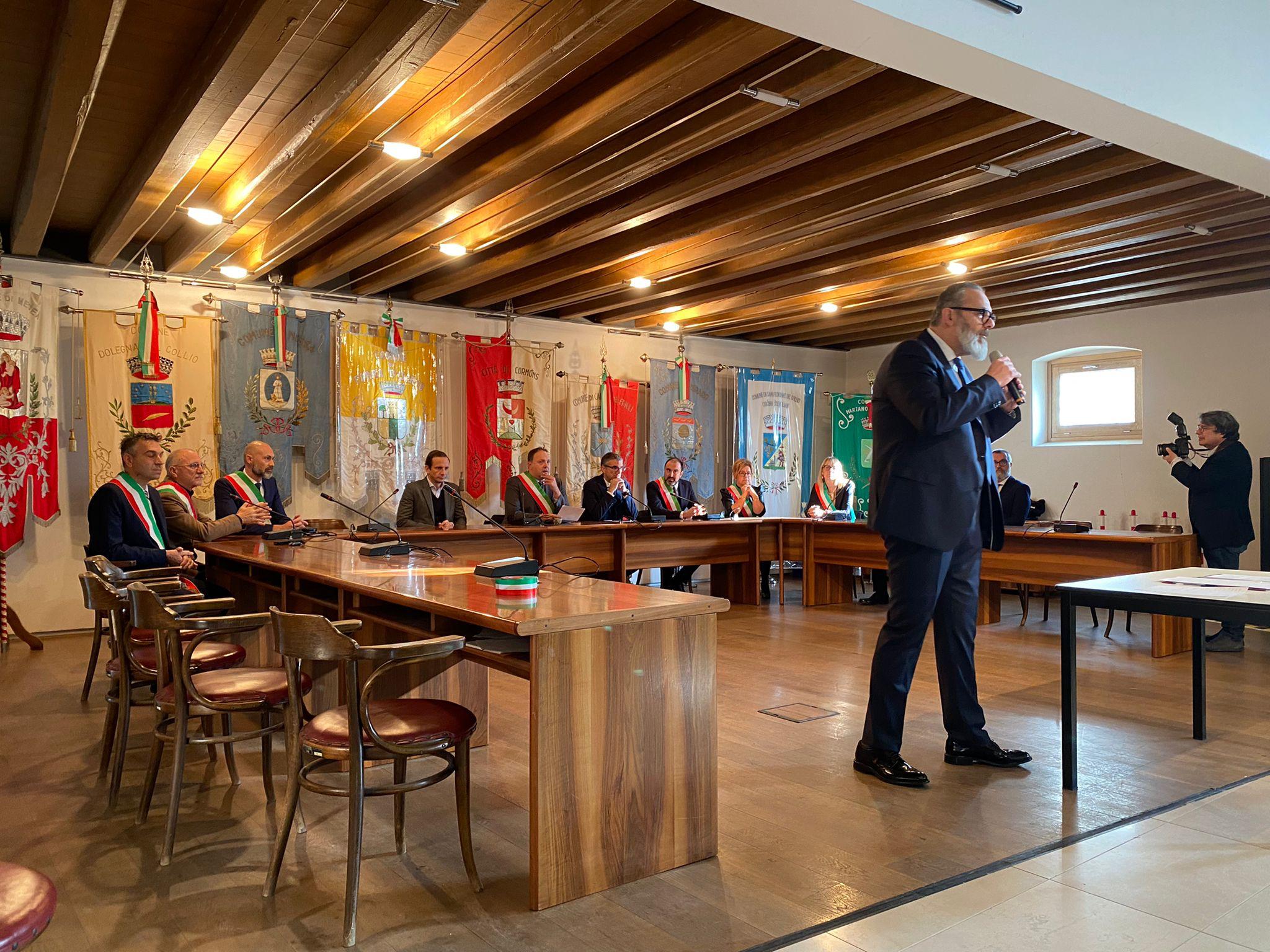 Immagine per Servizi condivisi, ancora polemiche sulla neonata Comunità del Collio